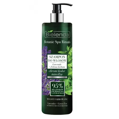 Bielenda Botanic Spa Rituals szampon do w�os�w Lawenda & Zielona Herbata 400 ml