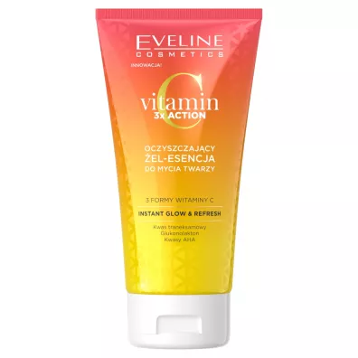 Eveline Cosmetics Vitamin C 3x Action �el-esencja do mycia twarzy 150 ml