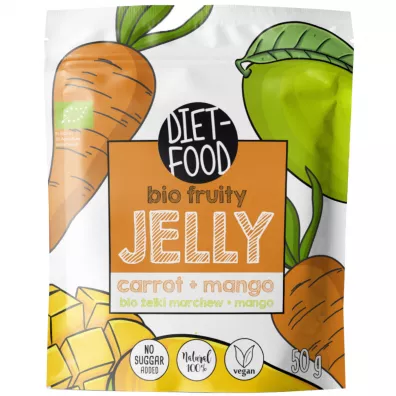 Diet-Food �elki marchew, mango 50 g Bio