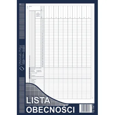 Michalczyk i Prokop Druk Lista obecno�ci A4