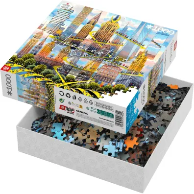 Puzzle 1000 el. Tytus Brzozowski Nowy Jork / New York Good Loot