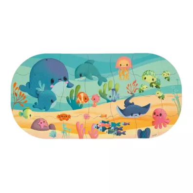 Janod Puzzle do kpieli Ocean 28 el. 3+