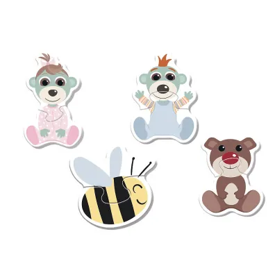 PUZZLE Baby Classic Przyjacielskie Bobaski 36139 Trefl