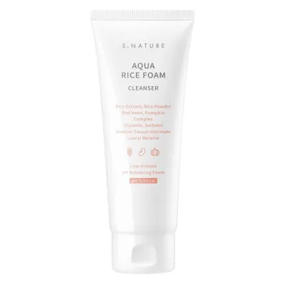 S.nature Aqua Rice Foam Cleanser ry�owa pianka do mycia twarzy 80 ml