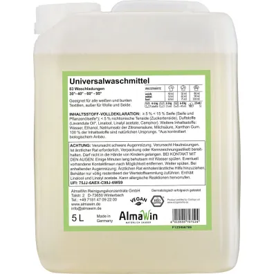 Almawin P�yn do prania uniwersalny lawendowy eco (83 prania) 5 l