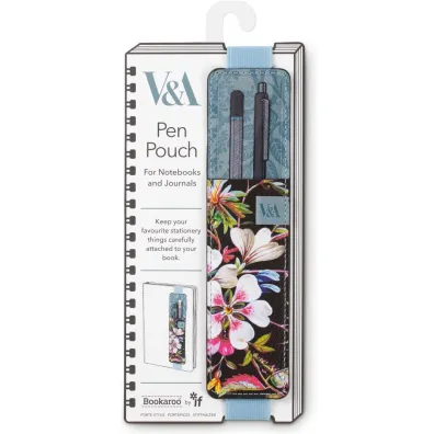 If Bookaroo Pen Pouch uchwyt Kilburn Black Floral