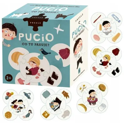 Puzzle Pucio. Co tu pasuje? Nasza Ksi�garnia