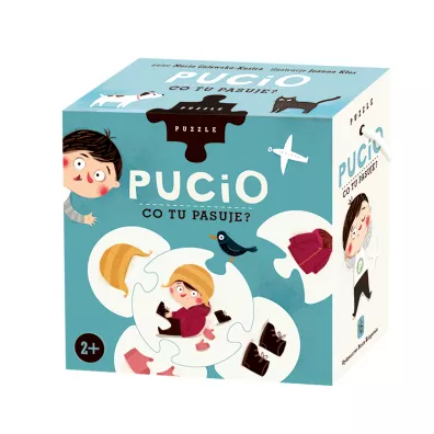 Puzzle Pucio. Co tu pasuje? Nasza Ksigarnia - Marta Galewska-Kustra