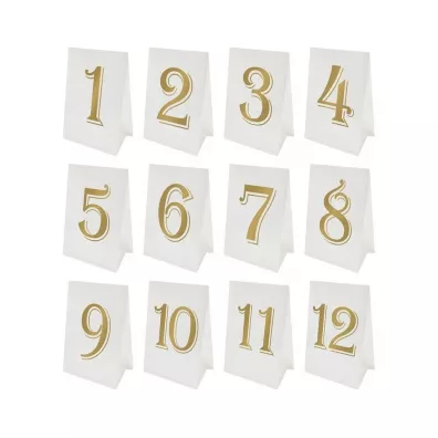 Godan Numery na sto�y Celebrate 12 szt.