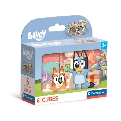 Klocki obrotowe 6 el. Bluey