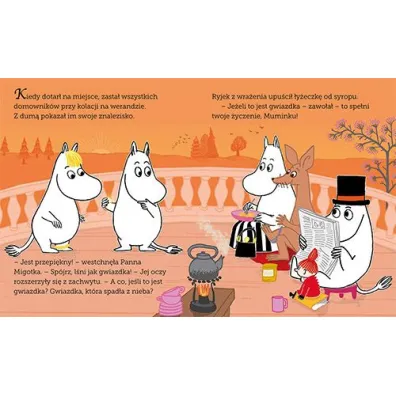 Muminek i gwiazdka z nieba