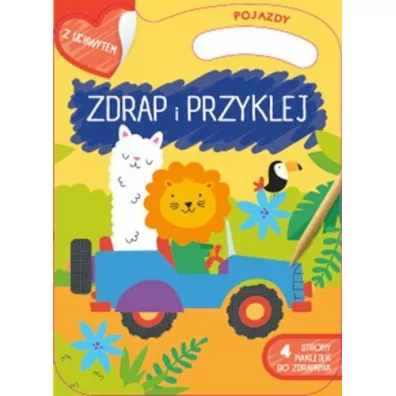 Zdrapywanki z r�czk�. Pojazdy