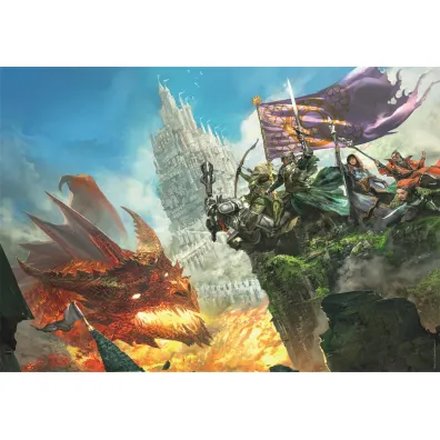Puzzle 500 el. Cubes Dungeons & Dragons Clementoni