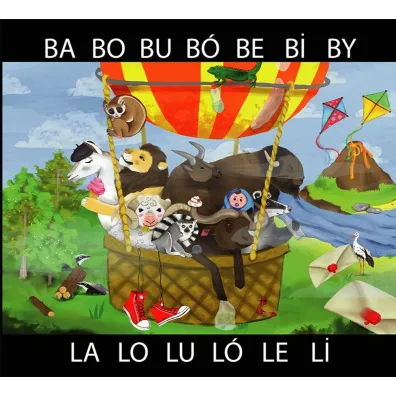 Obrazkowe sylaby BA LA