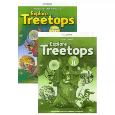 Explore Treetops. Podr�cznik i zeszyt �wicze� do j�zyka angielskiego dla klasy II szko�y podstawowej - Sarah Howell, Lisa Kester-Dodgson