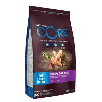 WellnessCORE Core Puppy Original, karma sucha, dla szczeni�t du�ych ras, kurczak 2.8 kg