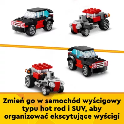 LEGO Creator Ci�ar�wka z platform� i helikopterem 31146