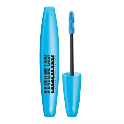 Eveline Cosmetics Big Volume Lash Waterproof Mascara wodoodporny tusz do rz�s Deep Black 9 ml