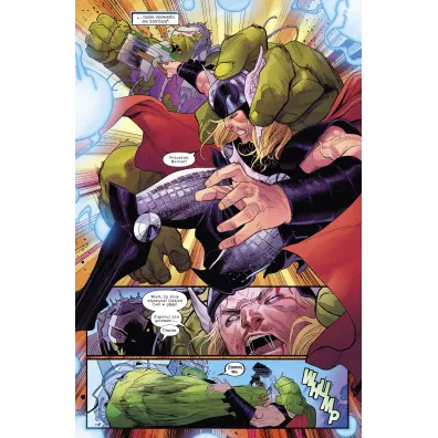Marvel Fresh Hulk kontra Thor. Sztandar wojenny