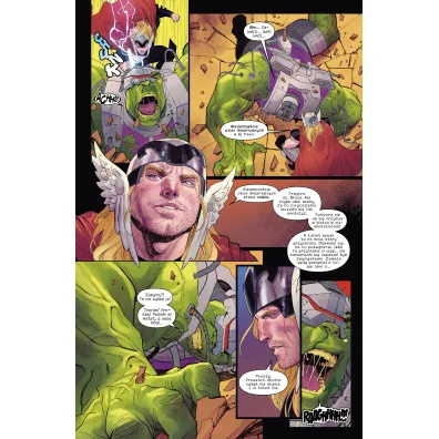 Marvel Fresh Hulk kontra Thor. Sztandar wojenny