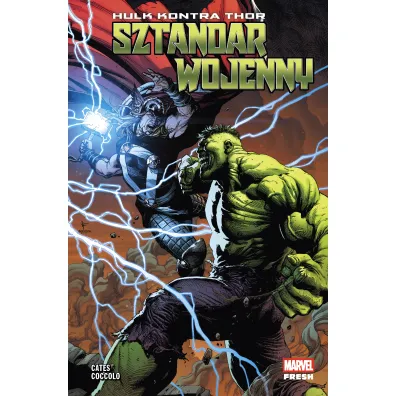 Marvel Fresh Hulk kontra Thor. Sztandar wojenny