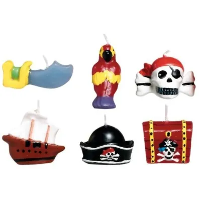 Amscan �wieczki figurki Pirates Map