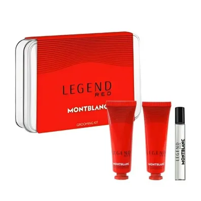 Mont Blanc Zestaw Legened Red Mini Woda perfumowana + Krem do twarzy + �el oczyszczaj�cy do twarzy 7.5 ml + 2 x 30 ml