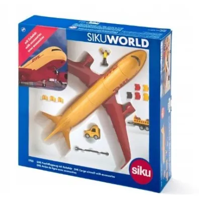 Samolot transportowy DHL z akcesoriami Siku World S1702