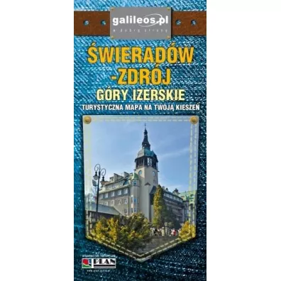 Mapa kieszonkowa - �wierad�w Zdr�j, G�ry Izerskie