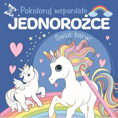 Pokoloruj wspania�e jednoro�ce