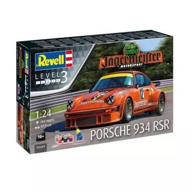 Zestaw z farbami Porsche 934 RSR Jagermeister Motor Sport 1-24. Cobi