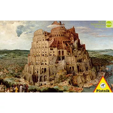Puzzle 1000 el. Bruegel Wie�a Babel Piatnik