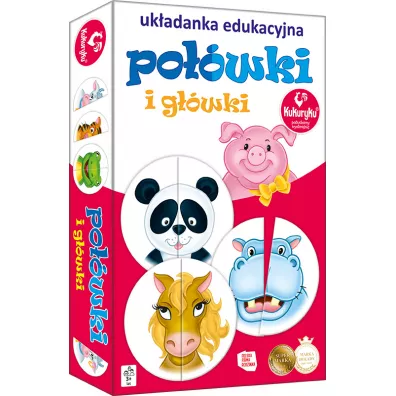 Puzzle Uk�adanka edukacyjna Po��wki i g��wki Kukuryku