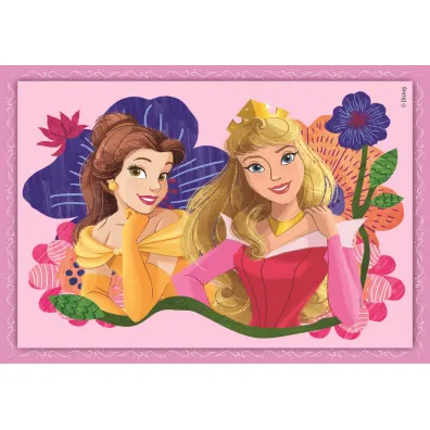 Puzzle 4w1 - SuperColor. Disney Princess (12+16+20+24 el.) Clementoni