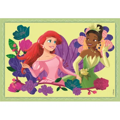Puzzle 4w1 - SuperColor. Disney Princess (12+16+20+24 el.) Clementoni