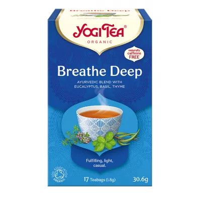 Yogi Tea Herbatka gboki oddech (breathe deep) 17 x 1.8 g Bio