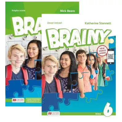 Pakiet Brainy. Klasa 6. Ksi��ka ucznia oraz zeszyt �wicze�. J�zyk angielski. Szko�a podstawowa - Nick Beare, Katherine Stannett