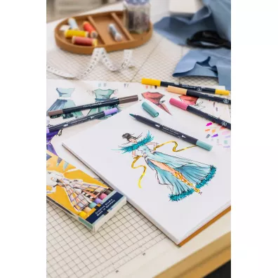 Faber-Castell Pisak dwustronny Goldfaber fashion 6 szt.