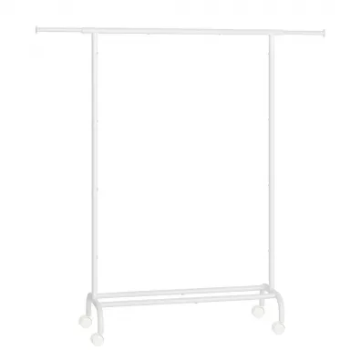 Songmics Mobilny wieszak na ubrania 156 cm biay