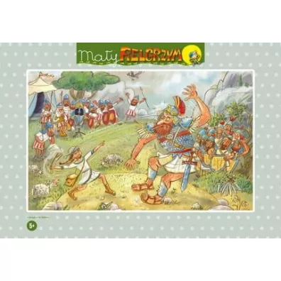 Puzzle 15 el. Ma�y Pielgrzym - Cudowny po��w Bernardinum