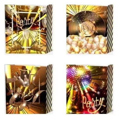 W&k Torebka prezentowa L Party mix