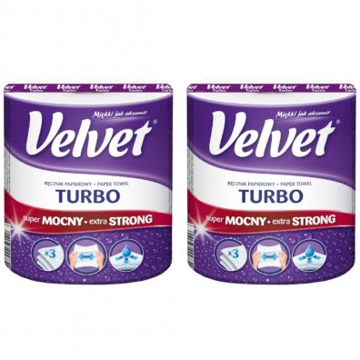 Velvet Ręcznik papierowy Turbo Zestaw 2 szt.