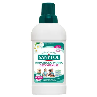 Sanytol Dezynfekuj�cy dodatek do prania o zapachu bia�ych kwiat�w 500 ml