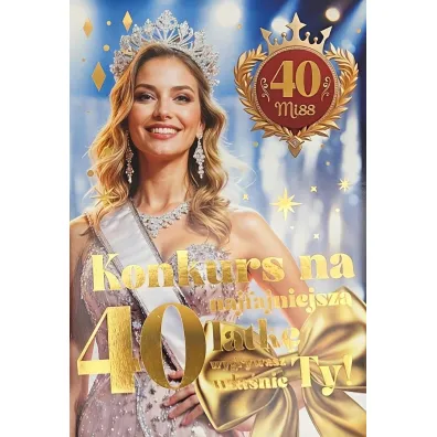 Yeku Karnet 6K z szarf� urodzinow�