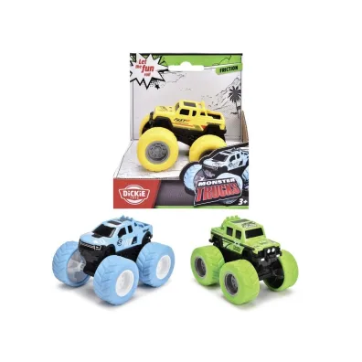 ASPHALT HEROES Pojazd Monster Trucks, 3r Dickie Toys