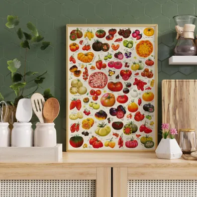 Puzzle Puzzlove CzuCzu 1000 el. Pomidory Bright Junior Media