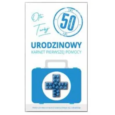 Armin Style KARNET URODZINY 50 125X215 Z KOP AS TAB-20 FO