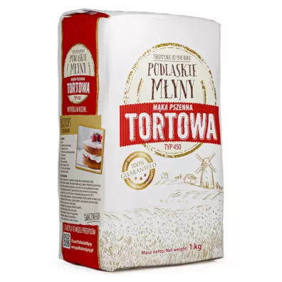 Pzz Podlaskie Myny Mka pszenna typ 450 tortowa 1 kg