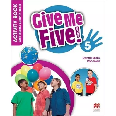 Give Me Five! 5  Activity Book + kod online - Donna Shaw, Rob Sved