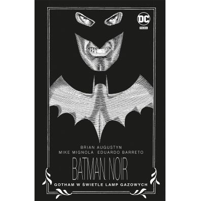 Batman Noir Gotham w świetle lamp gazowych